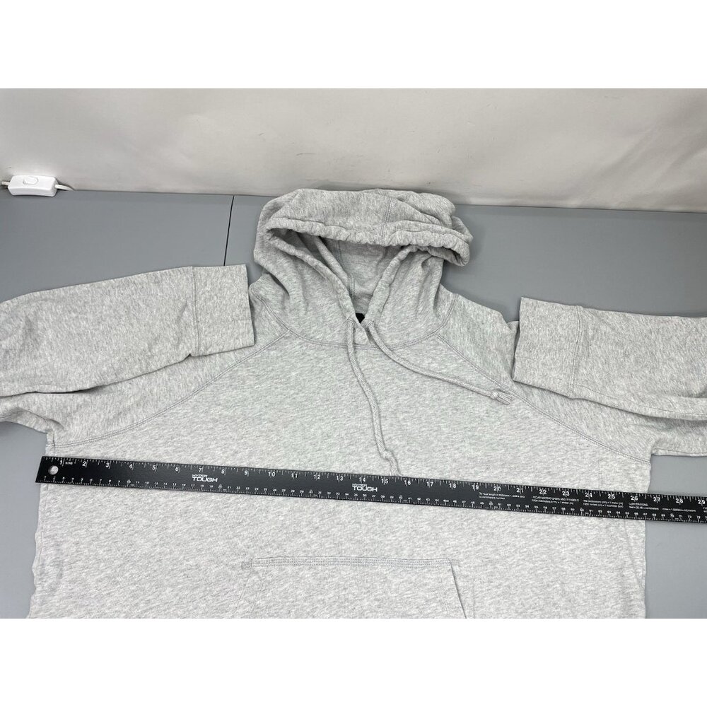 J. Crew Magic Rinse Pullover Hoodie Sweatshirt Oversized Gray Womens XL - Picture 6 of 8